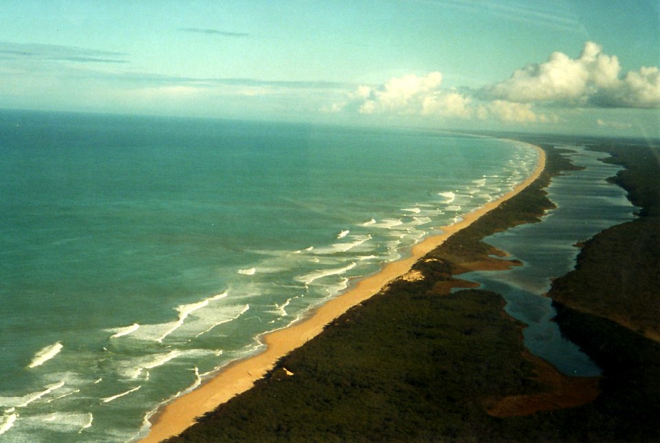 90-Mile Beach from the Air