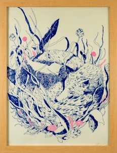 488 | Stephen Procopio | Nowhere to Rest | Printmaking | 26x20