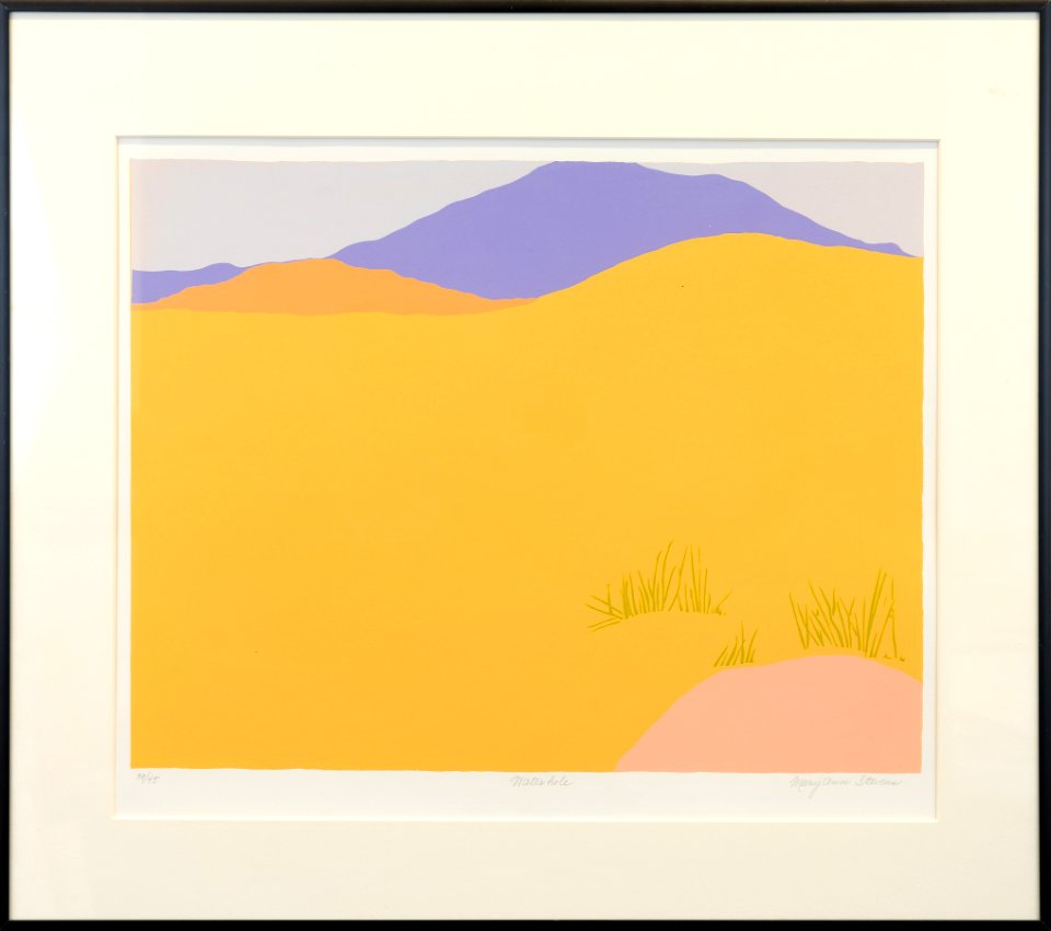 92 | Mary Ann Stevens | Watering Hole | Printmaking | 21x24