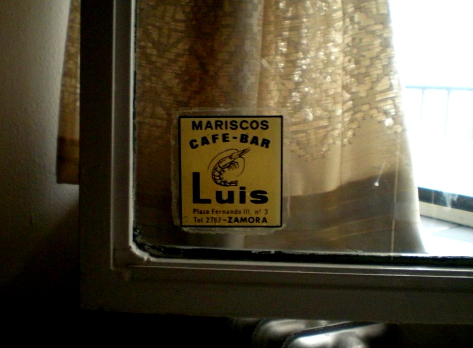 Café Bar Luis. Zamora