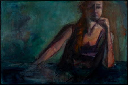 515 | Eleanor Kotlarik Wang | Wistful Thinking | Mixed Media | 24x36
