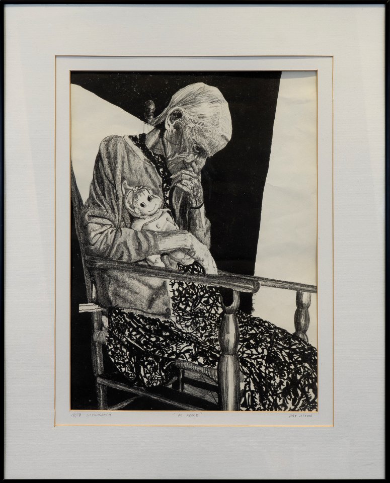 228 | Patricia Dixon | At Peace | Printmaking | 26x20