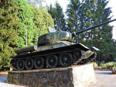 T-34 war memorial hungary