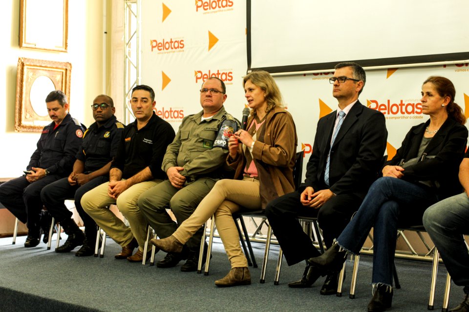 18.09.2018 - Coletiva de imprensa do GGI, para apresentação dos índices de violência no Pacto Pelotas pela Paz - Foto: Gustavo Vara