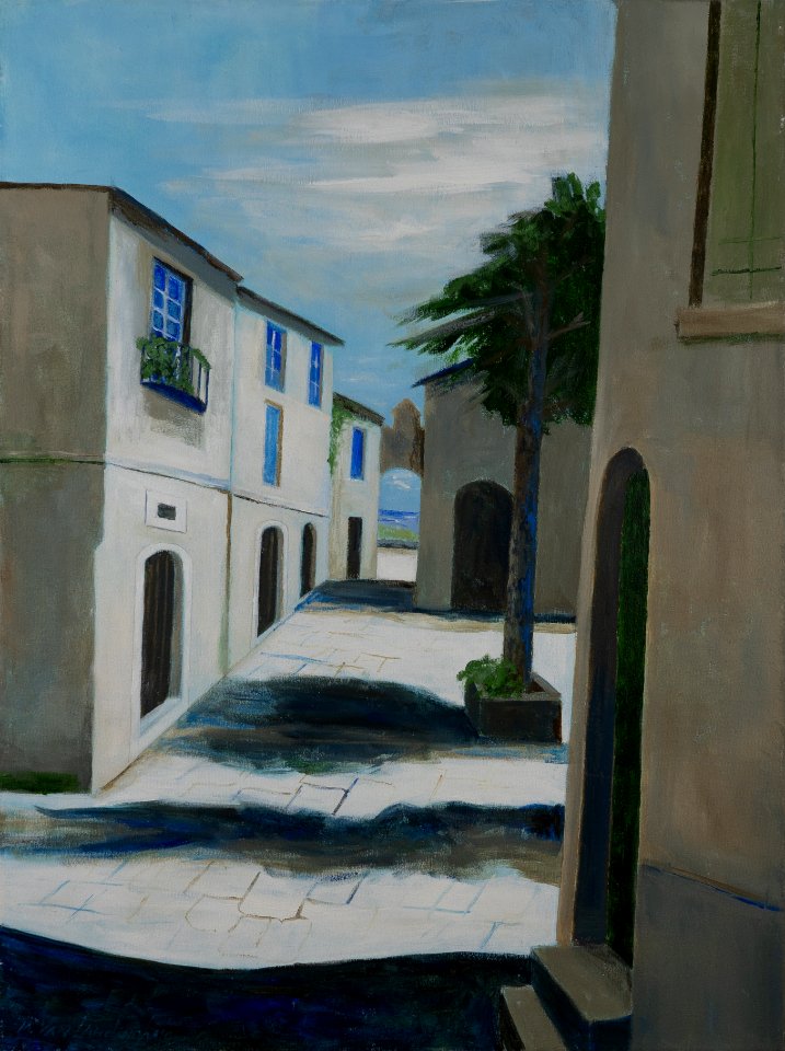 452 | Marian Van Landingham | Siderno Gate, Siderno, Calabria, Italy | Acrylic | 40x30