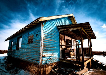 Old Abandoned House near Hooper, Colorado