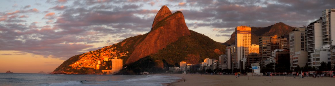 Sunrise over Leblon Beach
