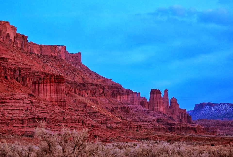 The Titan at Dusk
