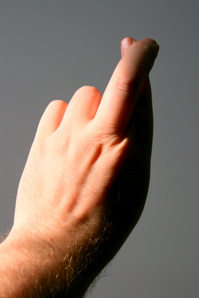Project 365 #237: 250809 Fingers Crossed!
