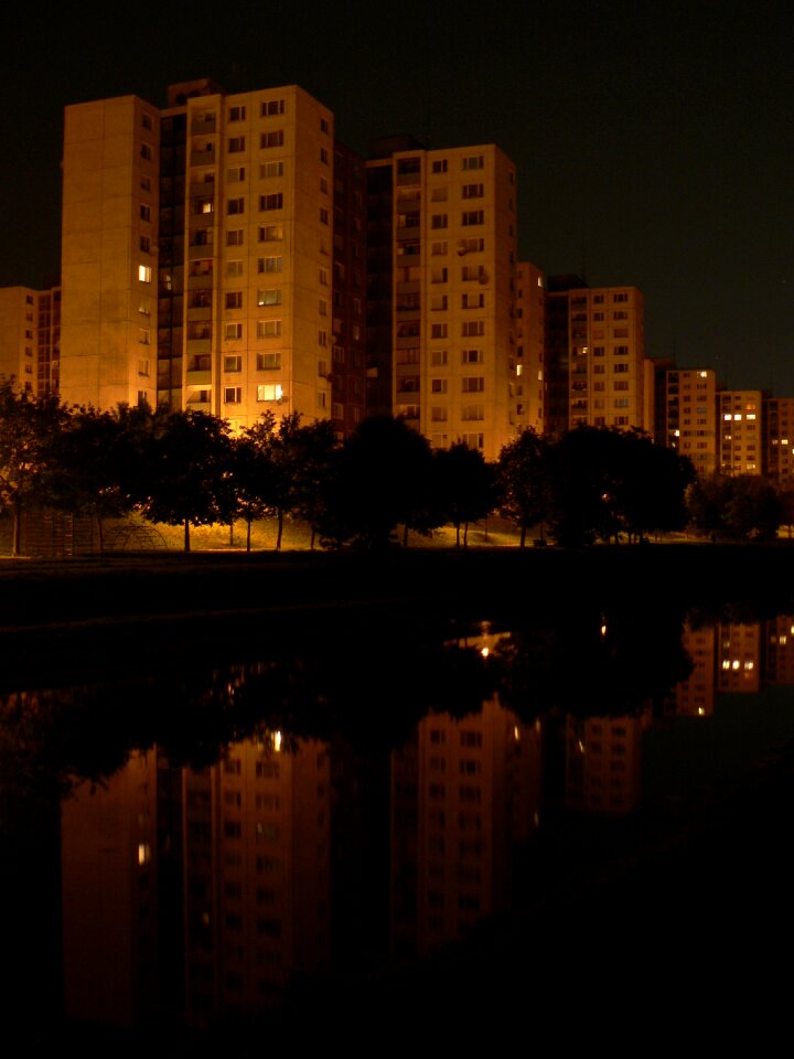 Megalopolis view reflection