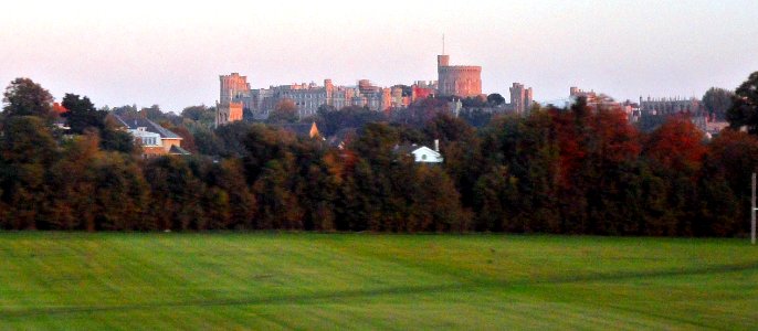 Windsor Castle at Sunset photo