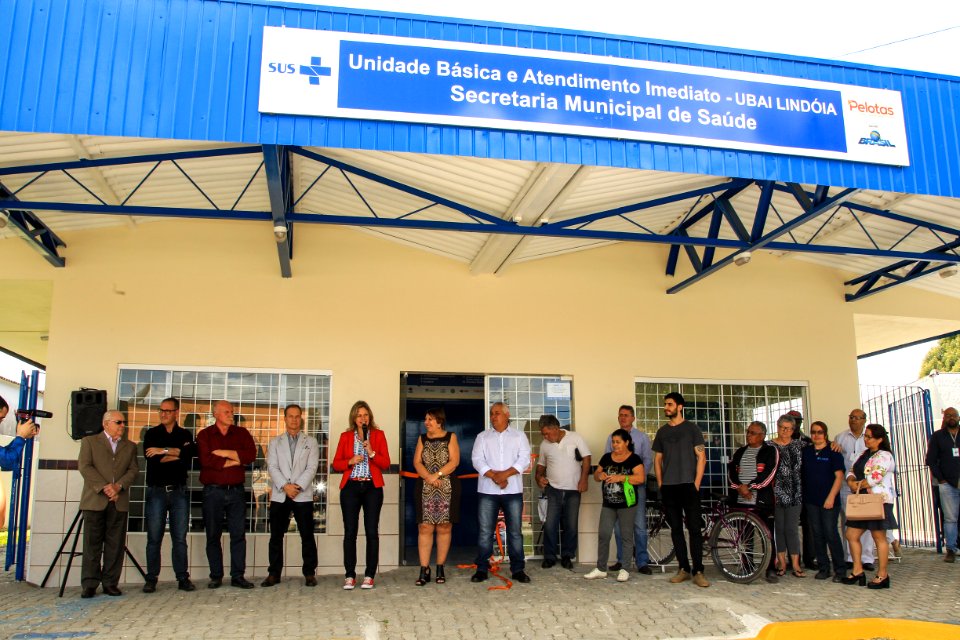19.10.2018 - Prefeita Paula Mascarenhas no evento de inauguração da UBAI Lindoia - Foto: Gustavo Vara