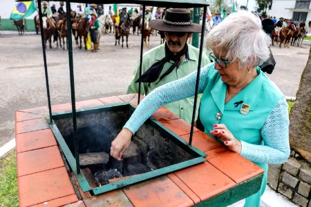 15.09.2018 Chegada da Chama  Fusão com o Fogo Simbólico - Fotos Gustavo Mansur