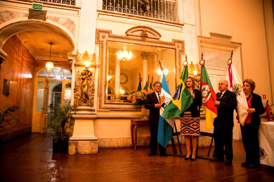 23.10.2018 - Prefeita Paula Mascanhenhas no evento de Assembléia geral festiva conjunta com os Lions Clubes Pelotas Centro, Núcleo Baronesa e Norte  - Foto: Gustavo Vara