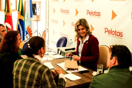 14.09.2018 - Prefeita Paula Mascarenhas em mais uma edição do Prefeita Recebe - Foto: Gustavo Vara