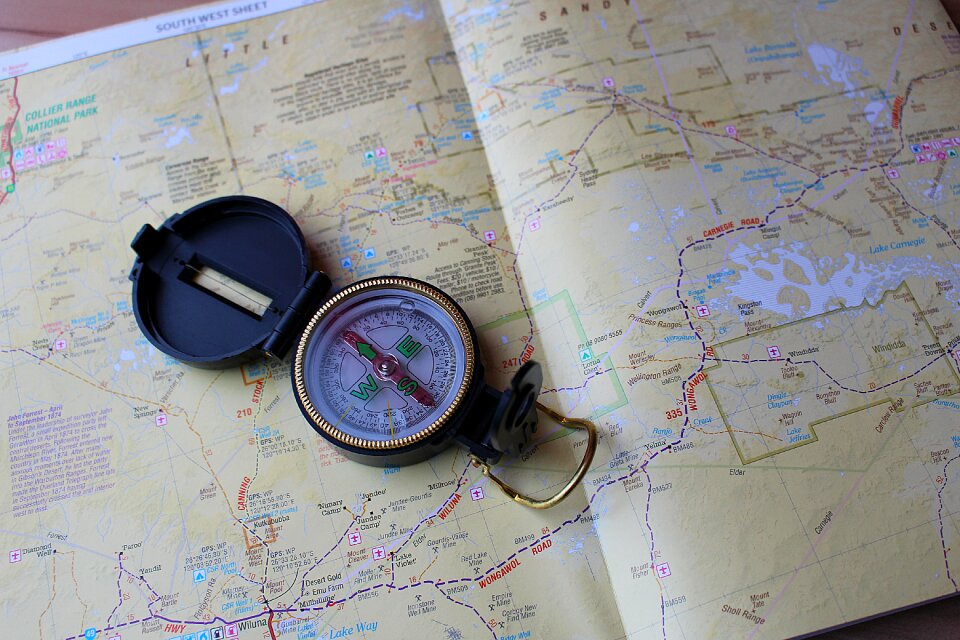 Map navigation western australia
