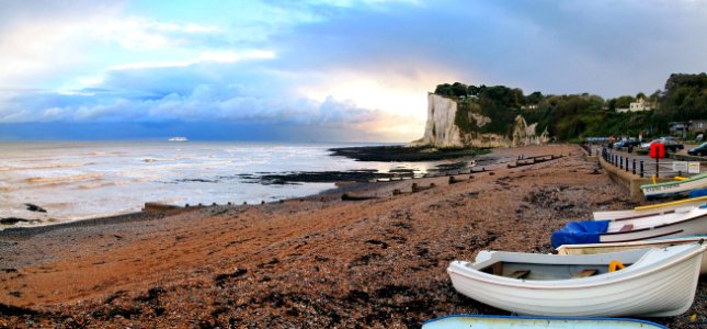 White Cliffs After a Storm