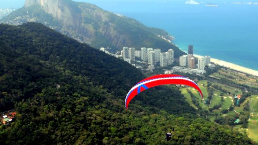 Paragliding in Brazil photo