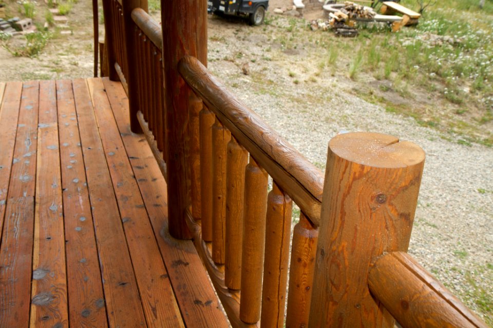 Log Home Finishing-8