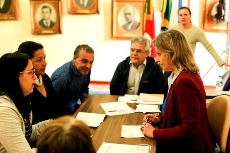 14.09.2018 - Prefeita Paula Mascarenhas em mais uma edição do Prefeita Recebe - Foto: Gustavo Vara