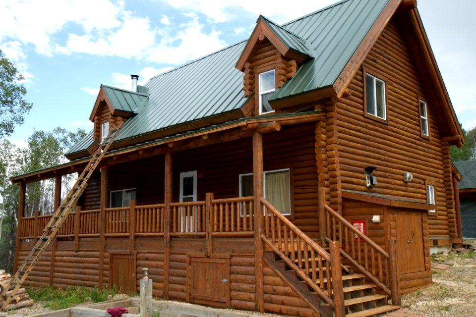 Log Home Finishing-10