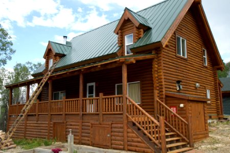 Log Home Finishing-10