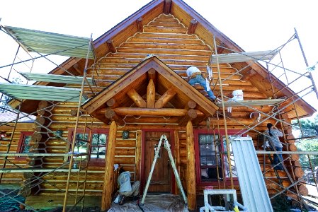 Log Home Repair Colorado photo