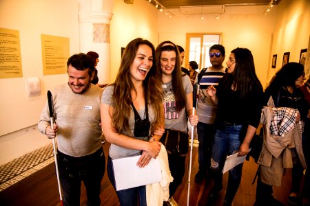 07.09.2018 - Encontro Olho de Sogra - visita à exposição Pelotas na Ponta dos Dedos - Foto: Gustavo Vara