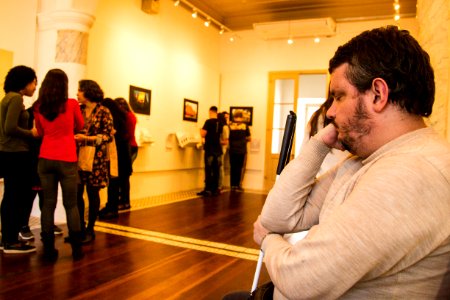 07.09.2018 - Encontro Olho de Sogra - visita à exposição Pelotas na Ponta dos Dedos - Foto: Gustavo Vara