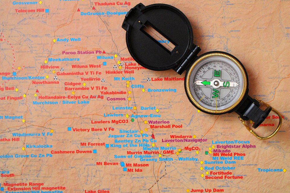 Map navigation gold card