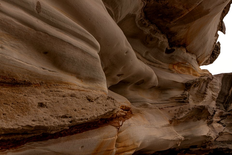 Eroded rocks
