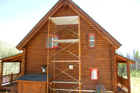 Log Home Finishing-5