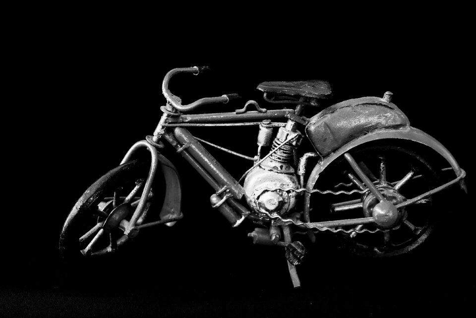Vintage motorcycle vehicle