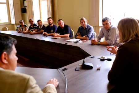 27.11.2018 Reunião com Sindicato dos Taxistas - Fotos Gustavo Mansur