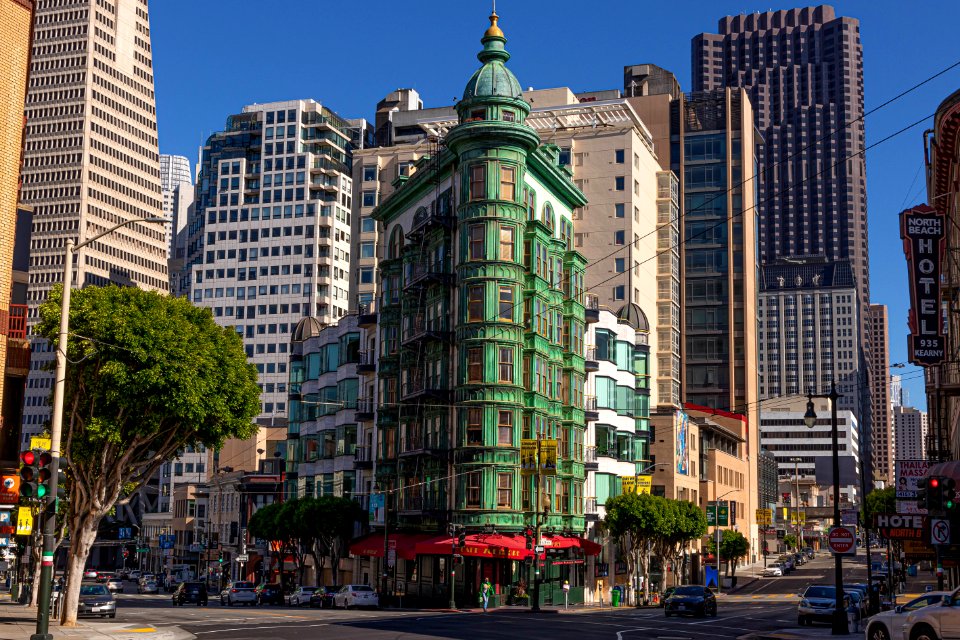 Francis Ford Coppola's building in San Francisco