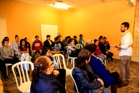 05.10.2018 - Start CRAS Navegantes - Foto: Gustavo Vara