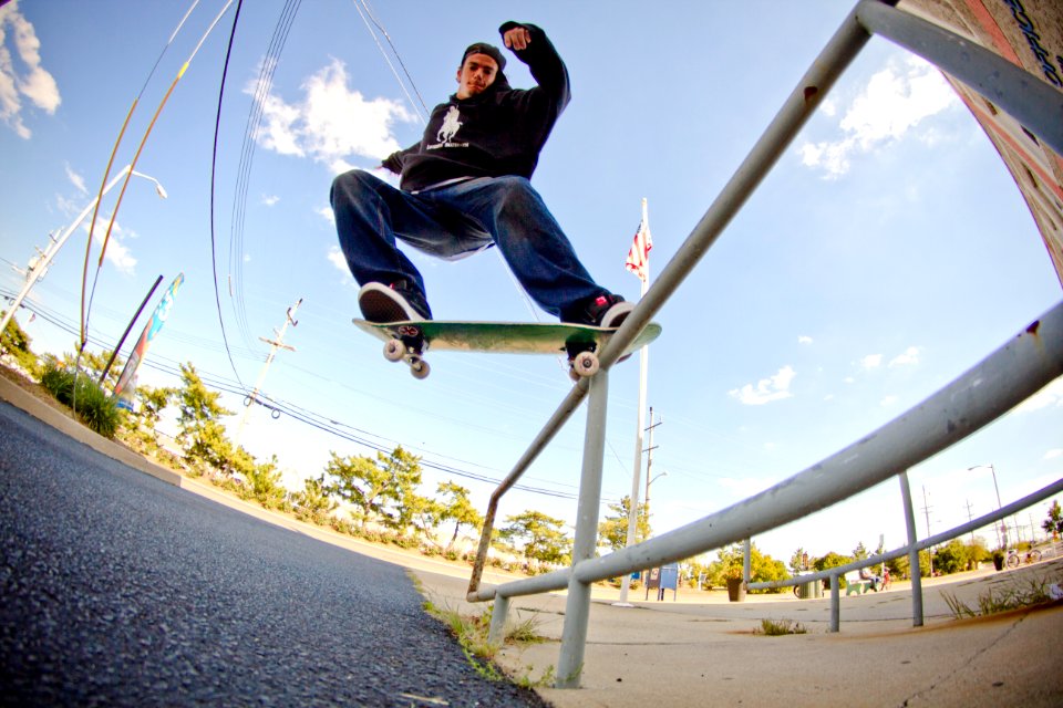Ronson Lambert Krooked Grind Up Rail New Jersey