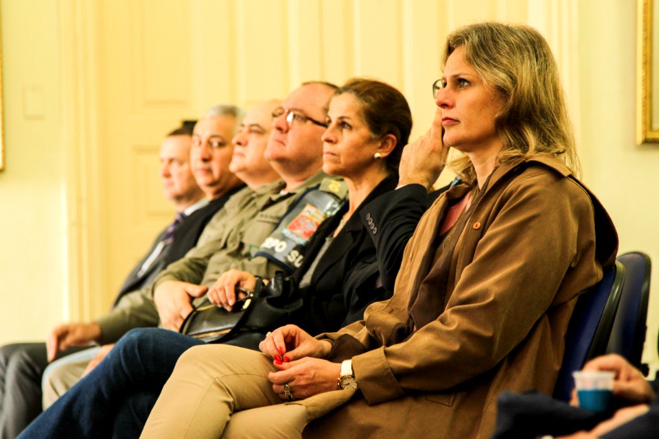 18.09.2018 - Coletiva de imprensa do GGI, para apresentação dos índices de violência no Pacto Pelotas pela Paz - Foto: Gustavo Vara