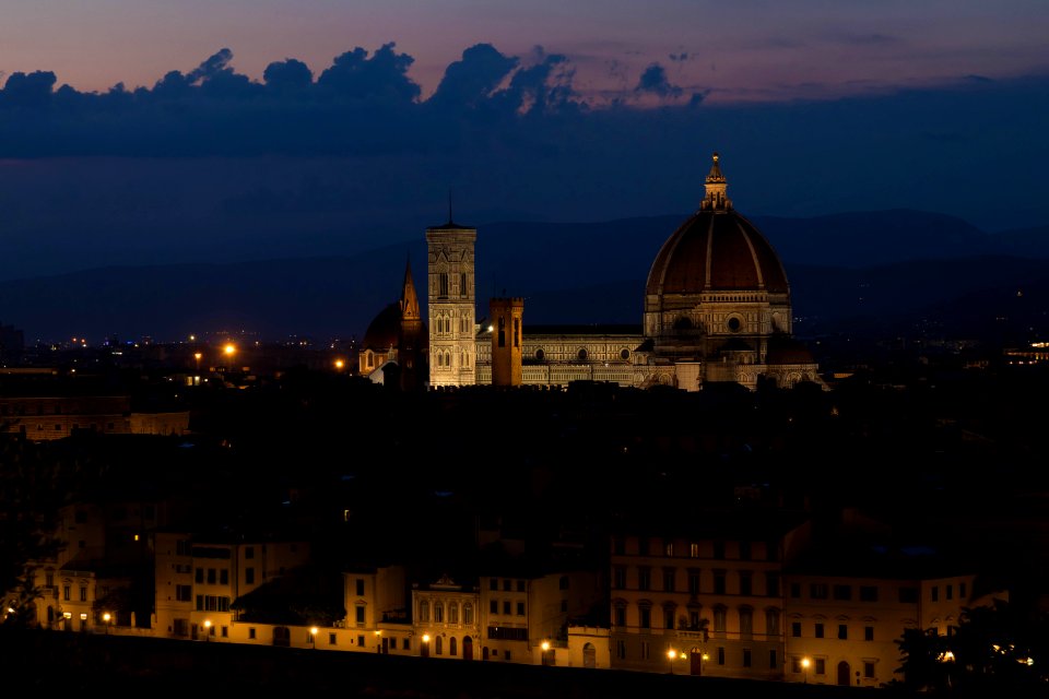 Duomo at Night, Florence Italy