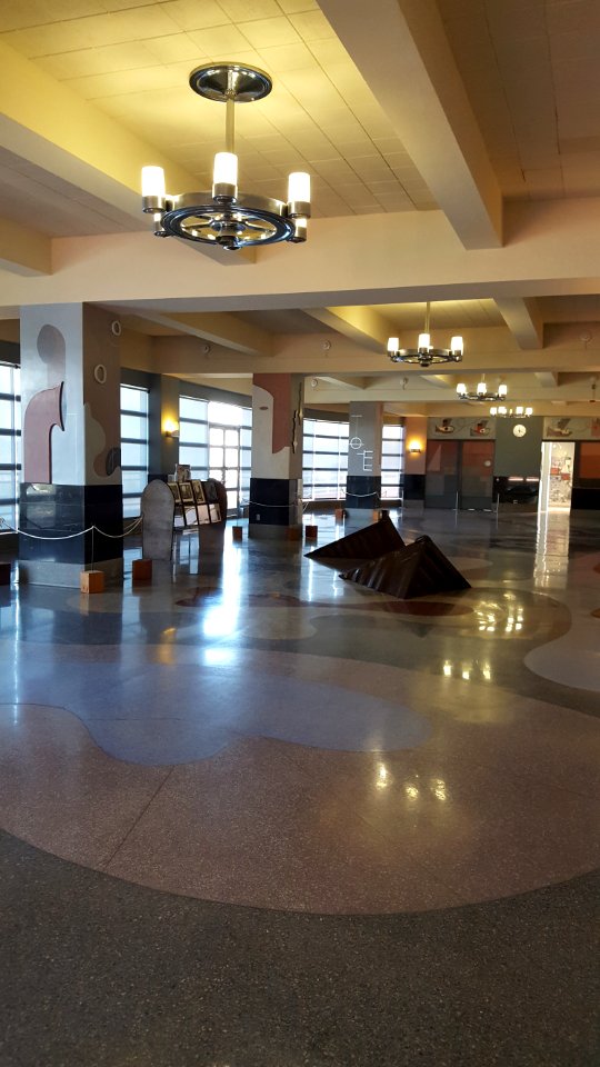 Restored 3rd floor of the Maritime Museum at SF Maritime NHP