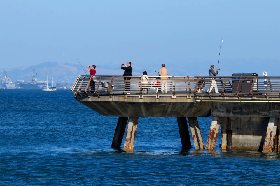 Fishing in San Francisco Bay