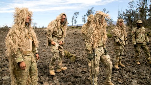 California Soldiers train in Hawaii photo