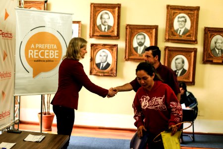 14.09.2018 - Prefeita Paula Mascarenhas em mais uma edição do Prefeita Recebe - Foto: Gustavo Vara
