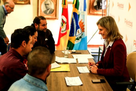 14.09.2018 - Prefeita Paula Mascarenhas em mais uma edição do Prefeita Recebe - Foto: Gustavo Vara