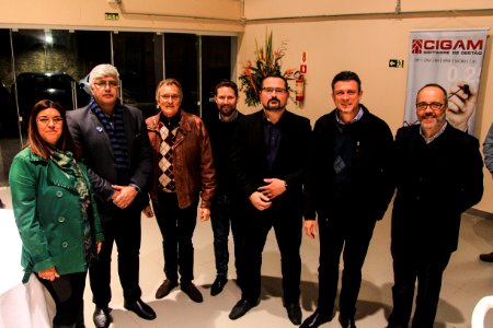 09.08.2018 - Vice Prefeito Idemar Barz no evento de inauguração do CIEMSUL no Parque Tecnológico - Foto: Gustavo Vara