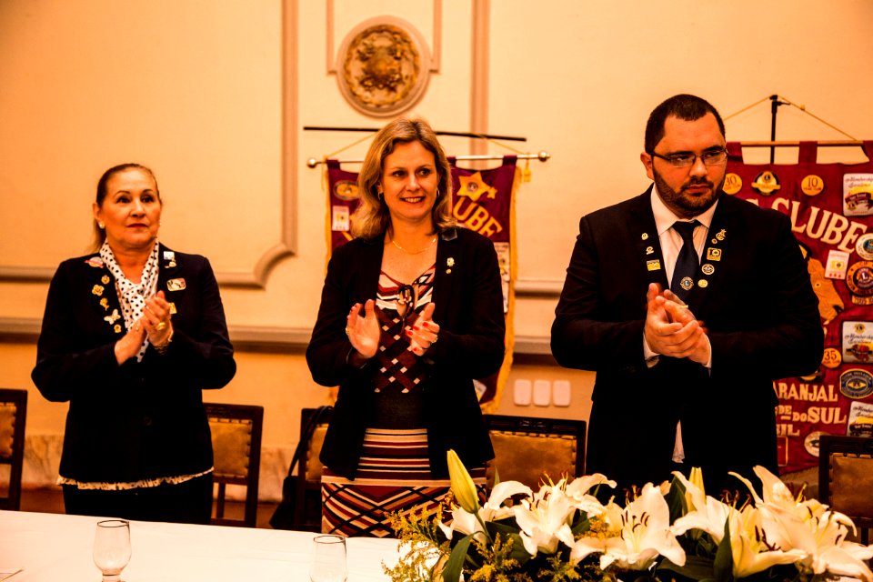 23.10.2018 - Prefeita Paula Mascanhenhas no evento de Assembléia geral festiva conjunta com os Lions Clubes Pelotas Centro, Núcleo Baronesa e Norte  - Foto: Gustavo Vara