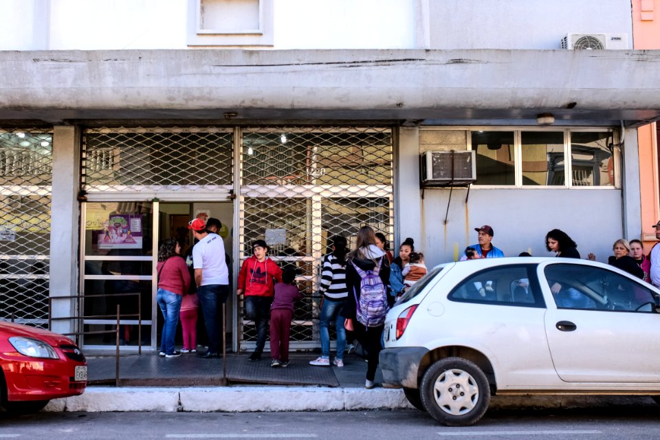 06.08.2018 Começo da vacinação em Pelotas - Fotos Gustavo Mansur
