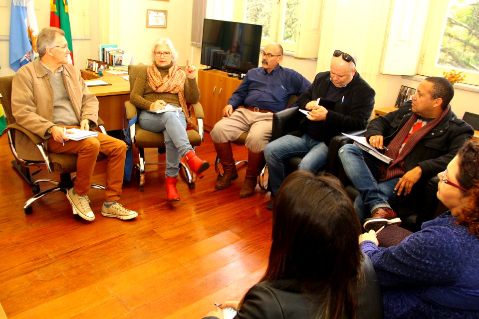 30.07.2018 - Gab Vice Prefeito - Reunião com MTG sobre Semana Farroupilha 2018 - Foto Marcel Avila