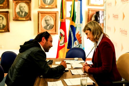 14.09.2018 - Prefeita Paula Mascarenhas em mais uma edição do Prefeita Recebe - Foto: Gustavo Vara