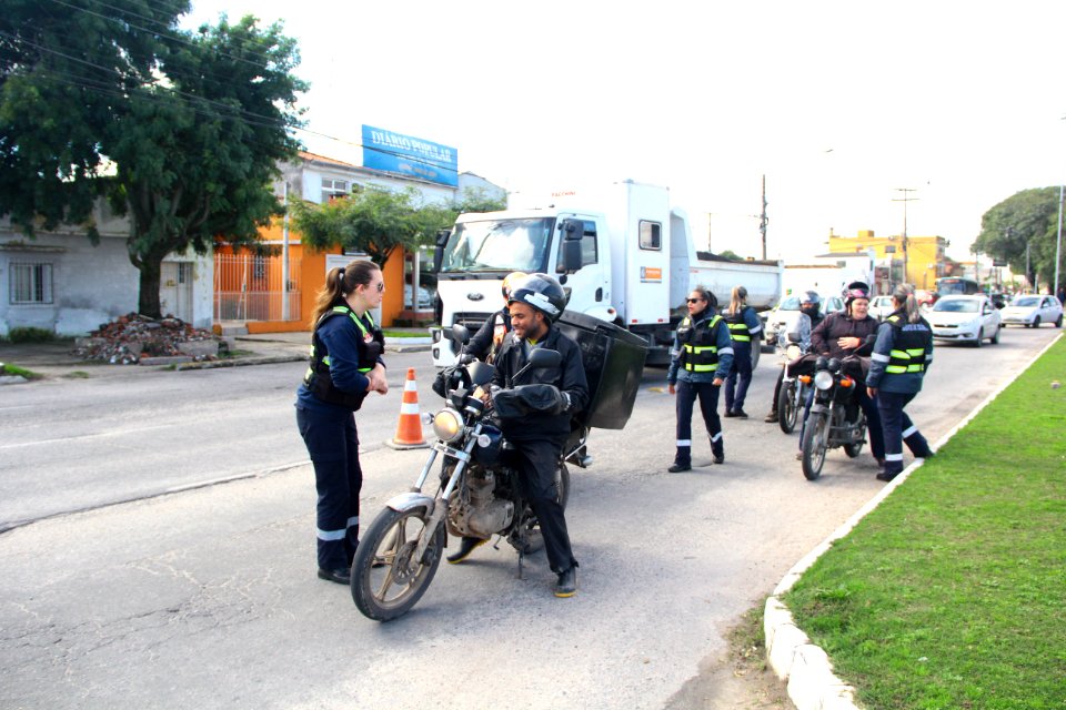 27.07.2018 - STT - Ações dia do Motociclista - Foto Marcel Avila